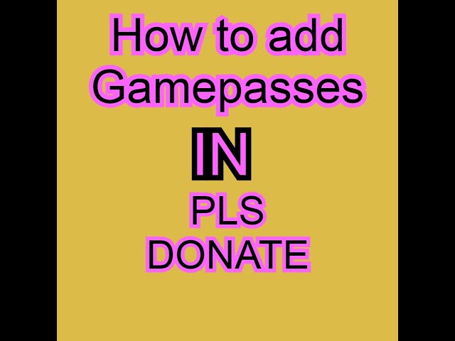 Please Donate  Roblox Gamepass - Rolimon's