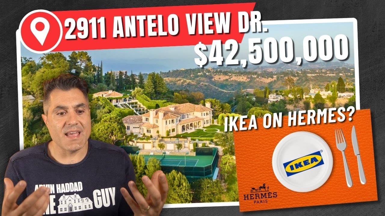 Living in BelAir Home For Sale 2911 Antelo View Dr. 42,500,000