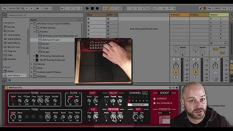 Nord Drum 3p Editor V2 for Ableton Live Max for Live  -  Complete run through tutorial