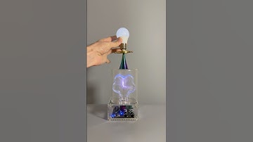 💡Get your Tesla Coil here⚡️Link in bio #teslacoil #lighting #experiment #ideas