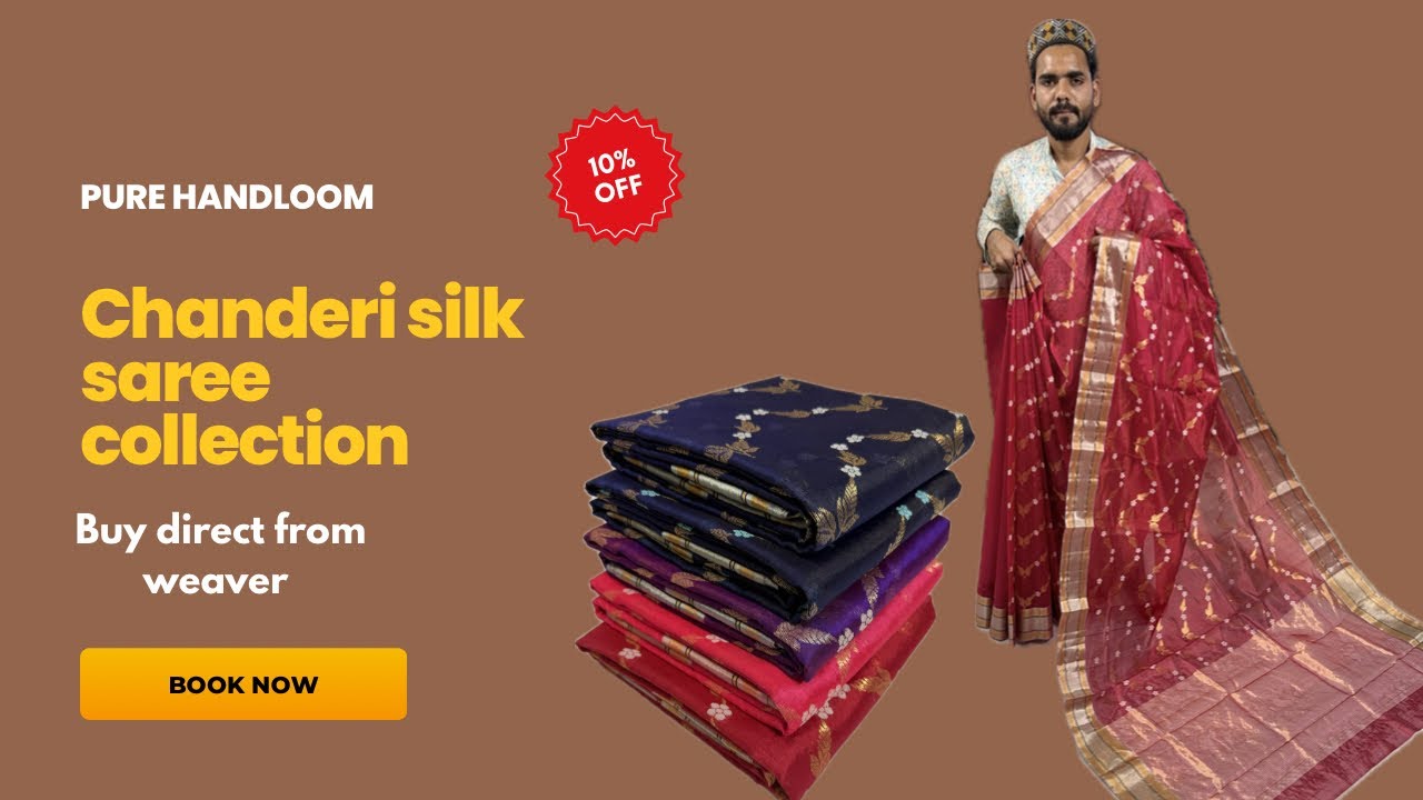 Recreating Samantha's Iconic Saree Look | Pure Chanderi Silk Collection ✨| saree code 15 | #sarees 