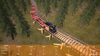 Railroads Online!   Loop tour  - Logging Camp to Lumber Mill - Why do I have crazy track? screenshot 3