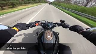 Harley Sportster S 1250  RAW Sound, Amazing roads in Stuttgart, and the best motorcycle pub [4K]