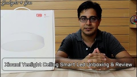Xiaomi Yeelight Celling Smart Light Unboxing,Setup And Review I Hindi