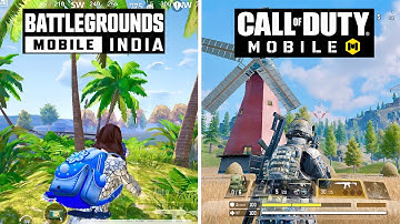 CODM VS BGMI - Details and Physics Comparison