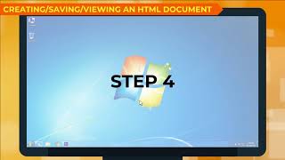 How to Create/ Save/ View an HTML Document || Class-8
