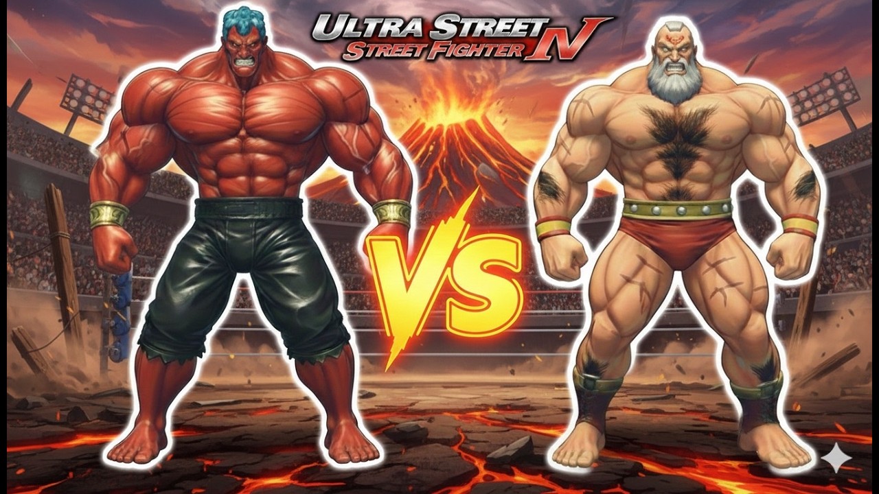 USF4: 🔥HAKAN VS ZANGIEF💪 CAN ANYTHING STOP THEM? 😱 💪The Biggest Showdown in USF4 History!😱