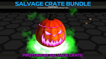 Robocrafft Opening 12 protonium salvage crates is any legendary ?