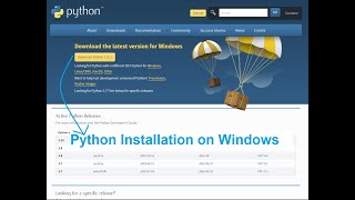 python3 installation on windows | download and install python