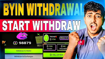 BYIN Airdrop Withdrawal Process | BYIN Airdrop Token unlock | BYIN Airdrop | Byin Withdrawal Process