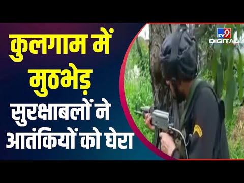 Jammu kashmir Encounter: कुलगाम सुरक्षाबलों ने आतंकियों को घेरा, मुठभेड़ जारी