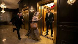 She ran to the Elevator Fleeing her Toxic ex — Unaware the Mafia Boss was inside, What He Did Next…