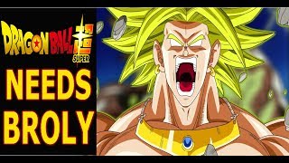 Why Dragon Ball Super NEEDS Broly