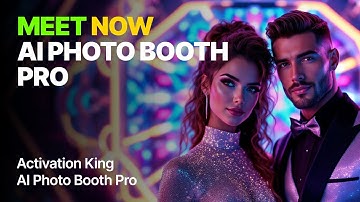 AI PHOTO BOOTH PRO: The world’s first all-in-one photo booth software with AI features!