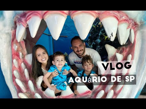 AQUÁRIO DE SÃO PAULO - VLOG - PASSEIO COM CRIANÇA