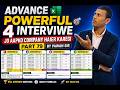 Advance Powerful 4 Interview Excel Questions | Company Hire Karegi | Excel Tricks #AdvancedExcel