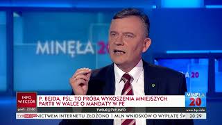 Paweł Bejda I Ryszard Czarnecki W Ęła20 O Nowej Ordynacji Wyborczej Do Parlamentu Europejskiego