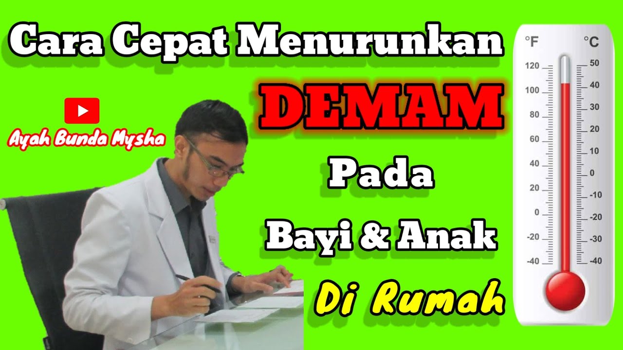Cara Mengatasi Demam Tinggi Pada Anak 
