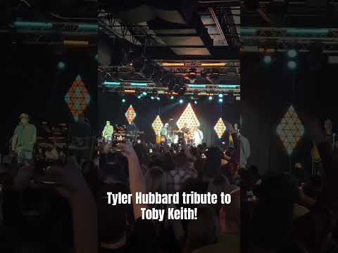 Tyler Hubbard paid tribute to Toby Keith by singing “Shoulda Been a Cowboy” at Lori’s Roadhouse!