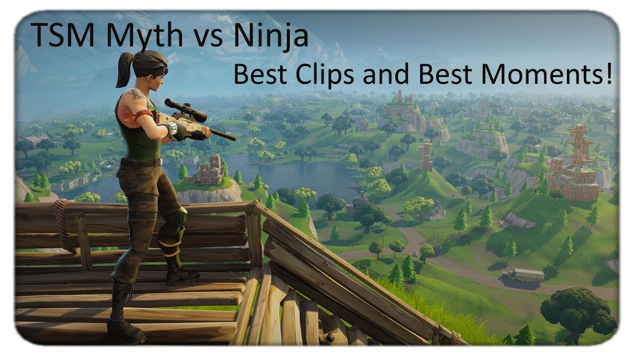 [Fortnite] TSM Myth vs Ninja BEST CLIPS !