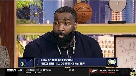 Kendrick Perkins on Jazz center Rudy Gobert blasts referees, vows 'justice' before next ejection