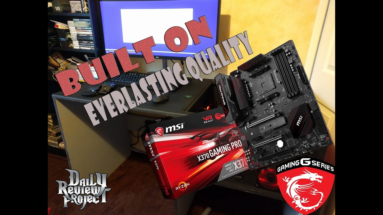 Unboxing Motherboard Msi X370 Gaming Pro