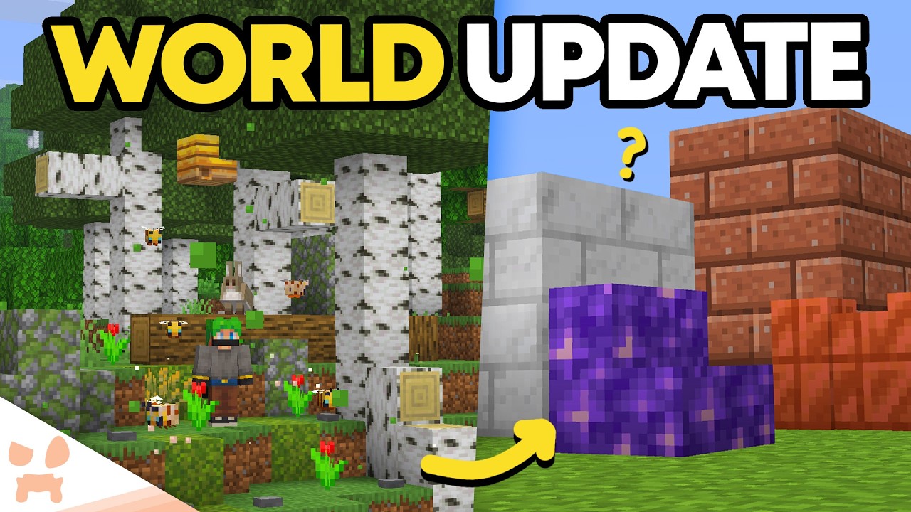 MINECRAFT JUST ADDED BETTER WORLD GENERATION FEATURES + NEW BLOCK VARIANTS CONFIRMED?!