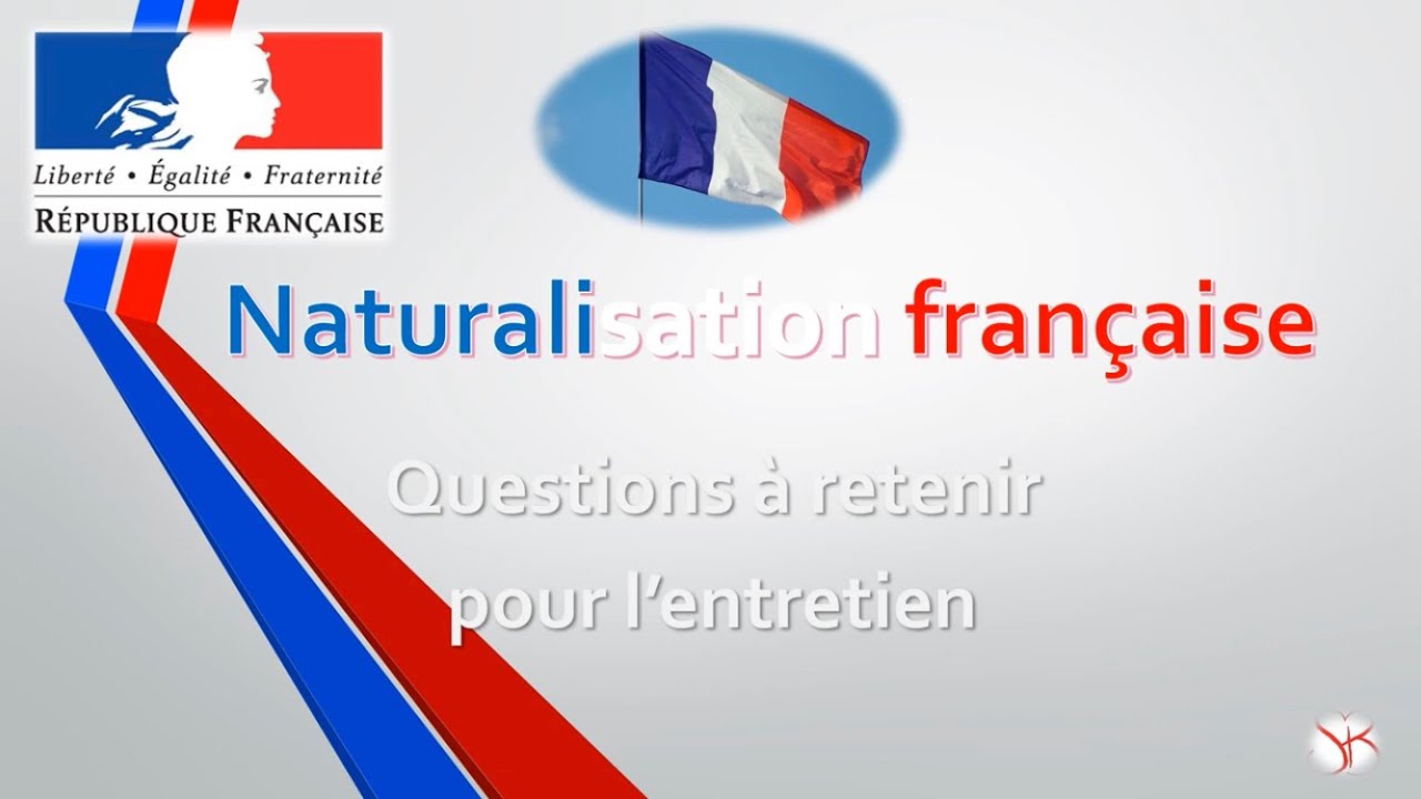 كيف تحصل على الجنسية الفرنسية عن طريق الزواج . الأسئلة ، naturalisation par mariage , Question 🇫🇷
