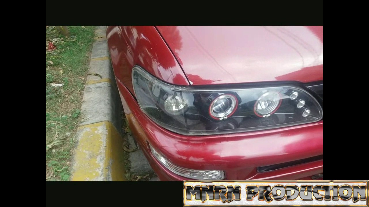 Headlamp Black Smoke and Crystal Sign Lamp For Toyota Corolla or Toyota