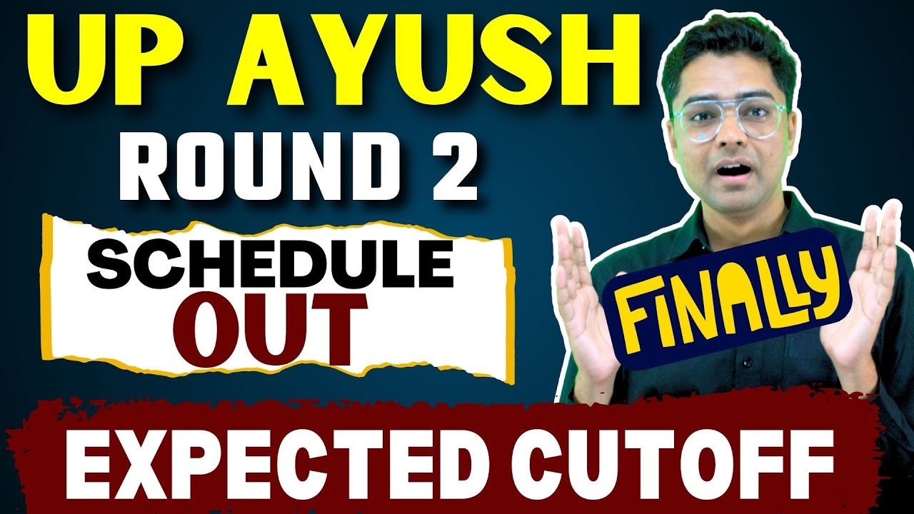 UP Ayush Counselling 2023 Big Update || Round 2 Schedule Out Finally ...