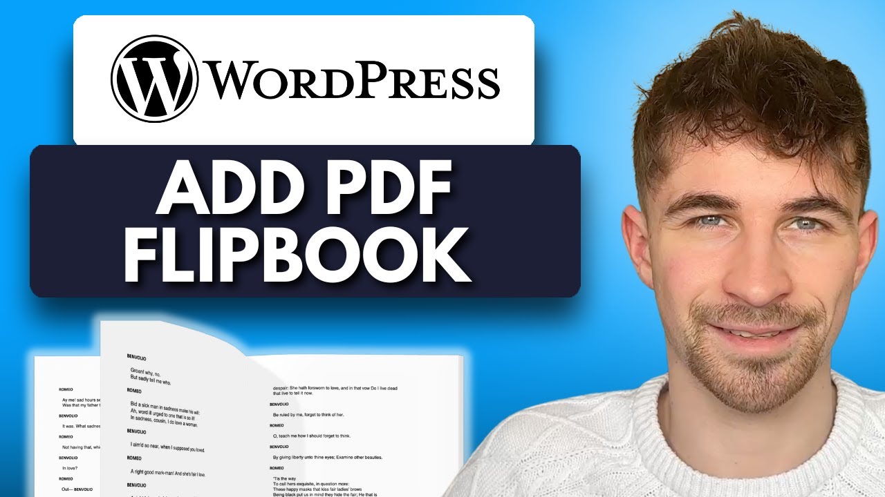 How to Add a PDF Flipbook to Your WordPress Website (2025) - YouTube