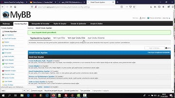 2020 Mybb Admin Panel Ve Config Yolu Değişme