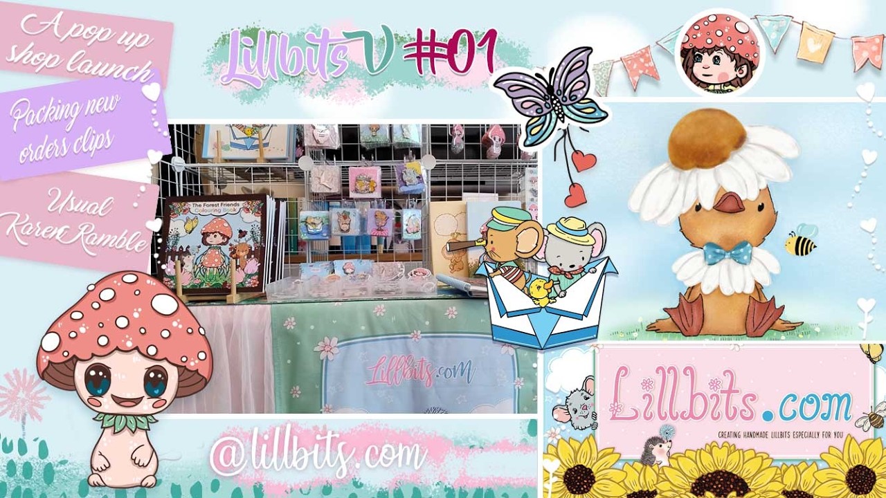 🌸Lillbits V#01 | Studio Vlog | NEW Launch |My Pop Up Shop🌸
