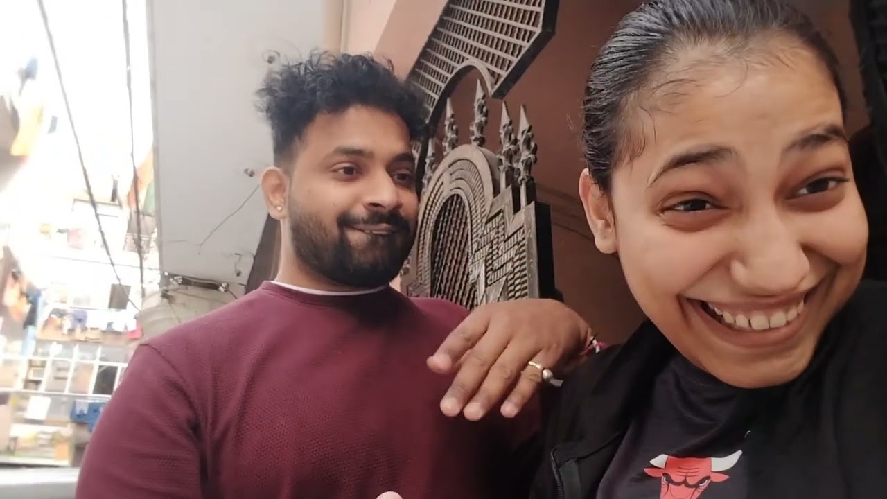 My brother and his wife's goes to the Railway in Hyderabad. #share #comedy #friends #would #funny 😘😘