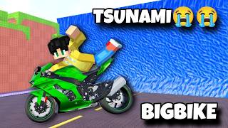 +1 MOTORCYLE SPEED to ESCAPE Roblox Tsunami screenshot 5