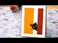 “Cute Cat Drawing 😍🐱 | Full Process Art Video”