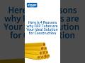 Here is 4 Reasons why FRP Tubes are Your Ideal Solution for Construction#gfrp #shorts #construction