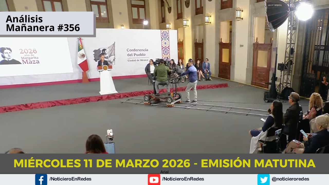 🔴 #EnVivo |  Conferencia Mañanera de la Presidenta Claudia Sheinbaum | Miércoles 11 de Marzo 2026
