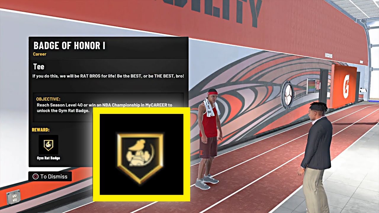 How to Get The Gym Rat Badge in NBA 2K22