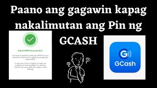 Paano ang gagawin kapag nakalimutan ang MPIN ng GCASH |reset MPIN