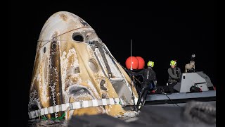 NASA's SpaceX Crew5 Mission Splashdown (Official NASA Broadcast)