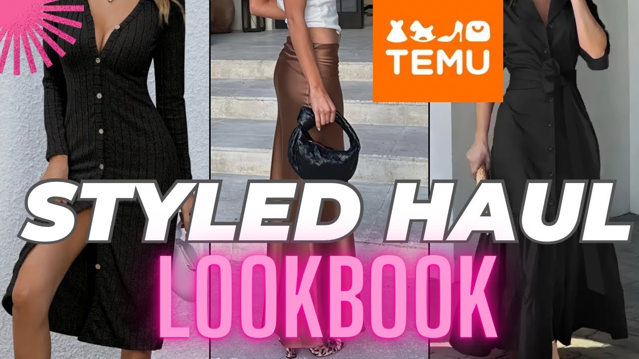🍂🍁 TEMU Fall Haul STYLED | Scam or Worth it? | FALL Fashion HAUL 2023 🛍 ...