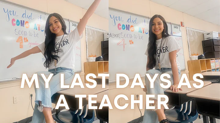 MY LAST DAYS AS A TEACHER | Hardest Year Ever | Fi...