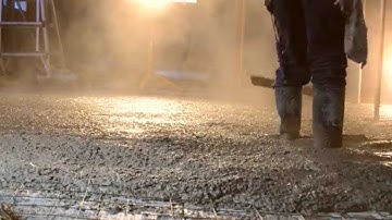 Pouring a Floating Slab