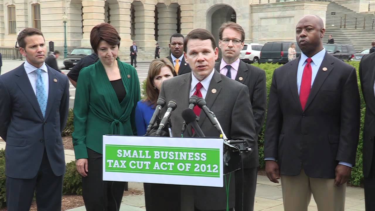 tax cut meaning Press Conference: Small Business Tax Cut Act of 2012