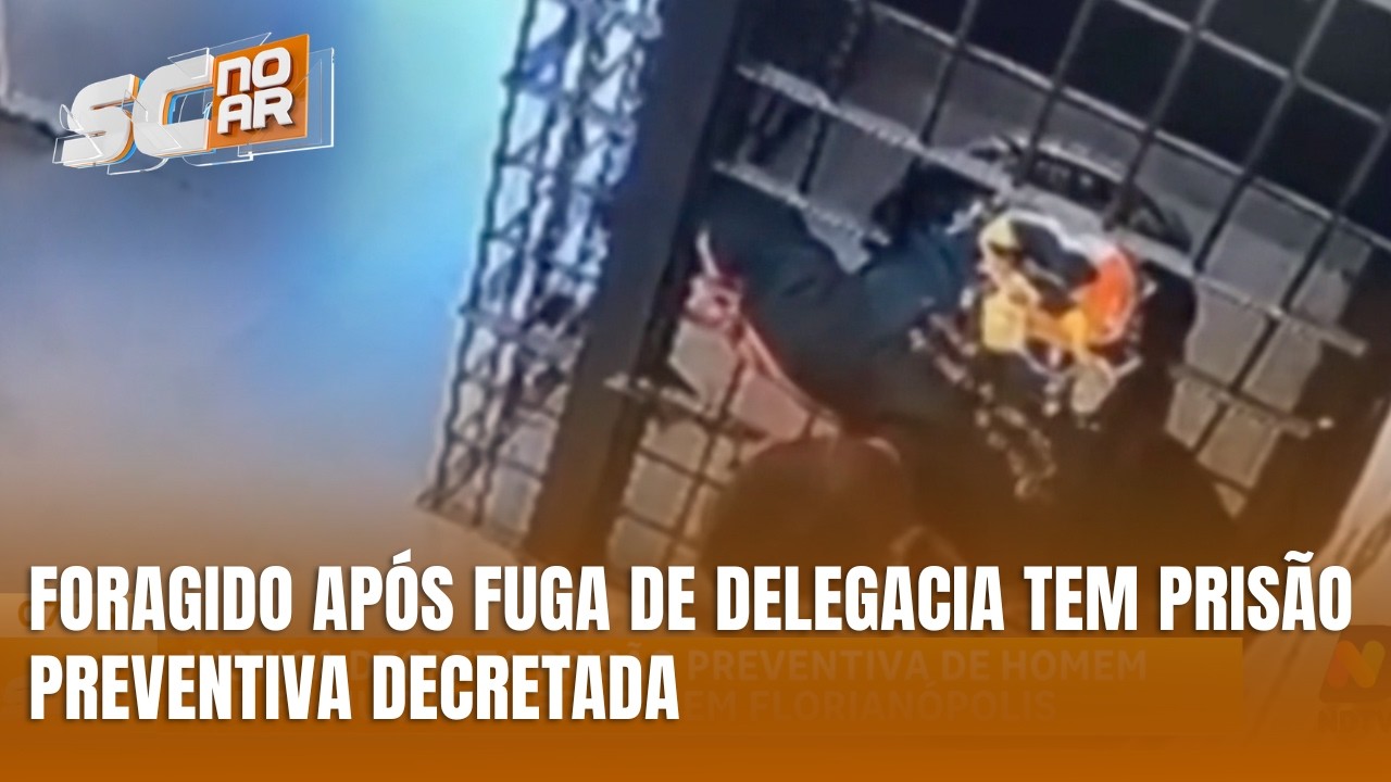 Justiça decreta prisão preventiva de homem que fugiu em Florianópolis