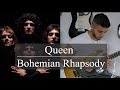 Queen - Bohemian Rhapsody (Lyrics On Guitar) Guitar Cover - Michel Andary