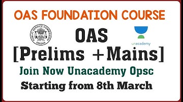 Join OAS Foundation Course (Prelims+Mains) II Odisha Civil Service II Banking with Rajat