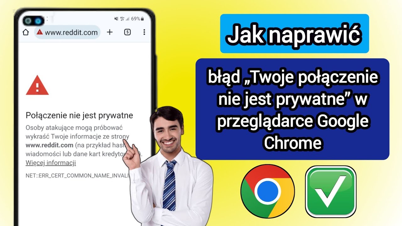 Jak naprawić błąd „Twoje połączenie nie jest prywatne” w przeglądarce