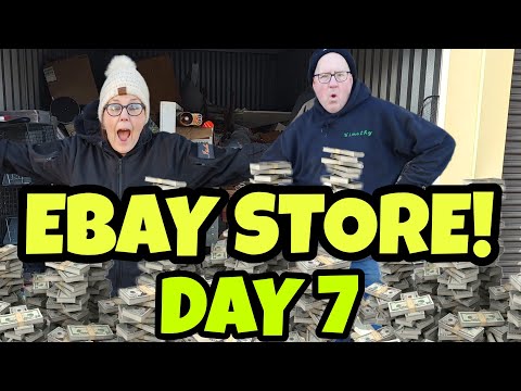 I Bought An Abandoned Storage Unit & He Had An Ebay Store...Day 7